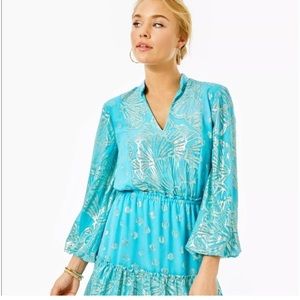 NWOT Joelle seaglass dress